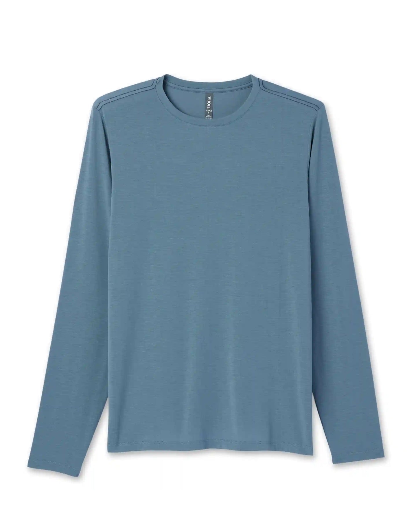 Long Sleeve Current Tech Tee | Smoke Blue