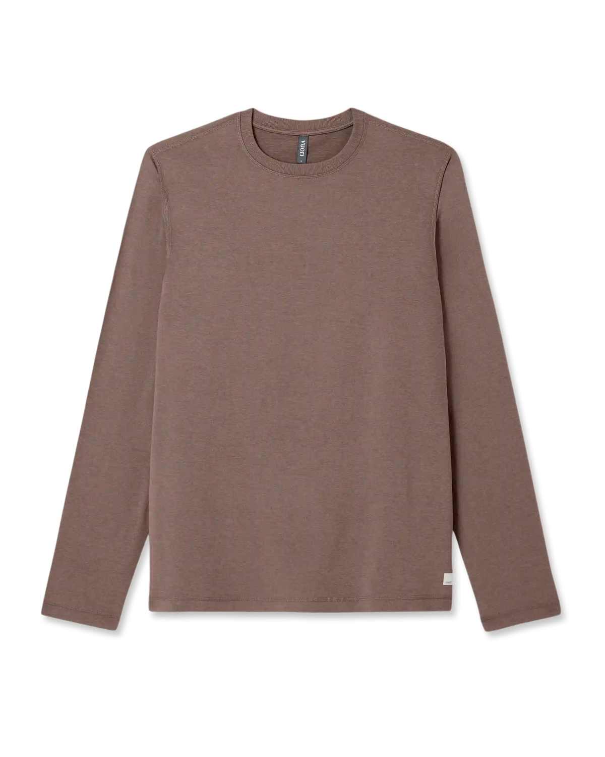 Long Sleeve Ponto Performance Tee | Elm Heather