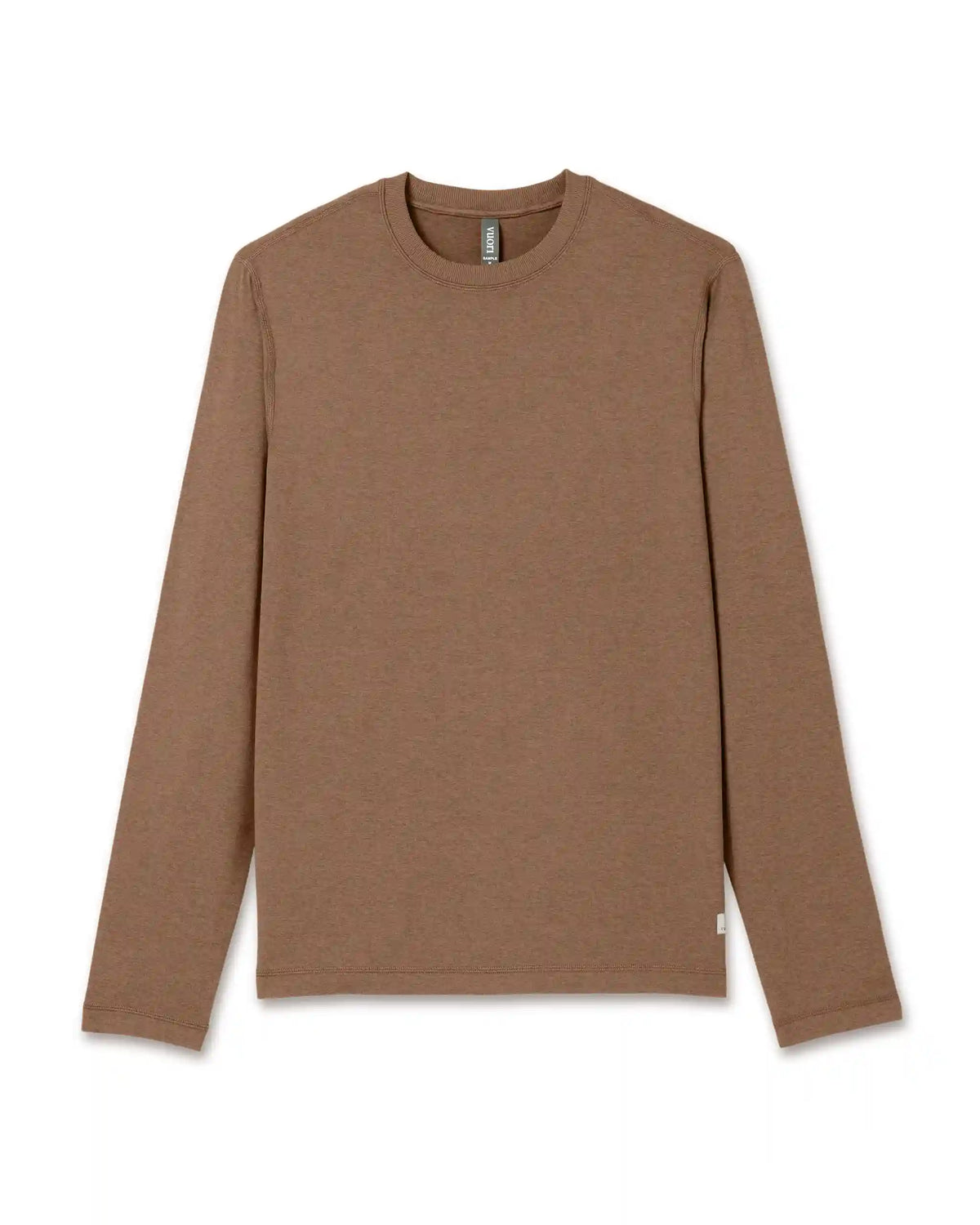 Long Sleeve Ponto Performance Tee | Pecan Heather