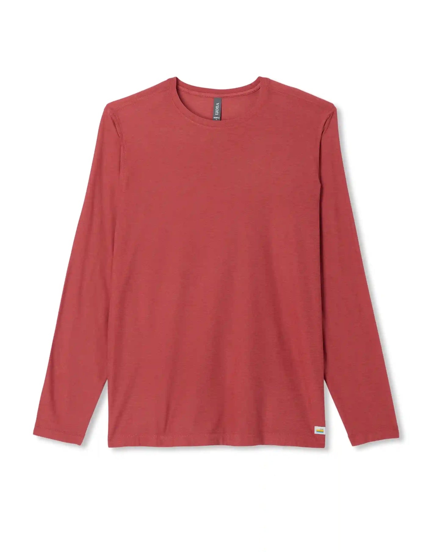 Long Sleeve Strato Tech Tee | Fire Heather