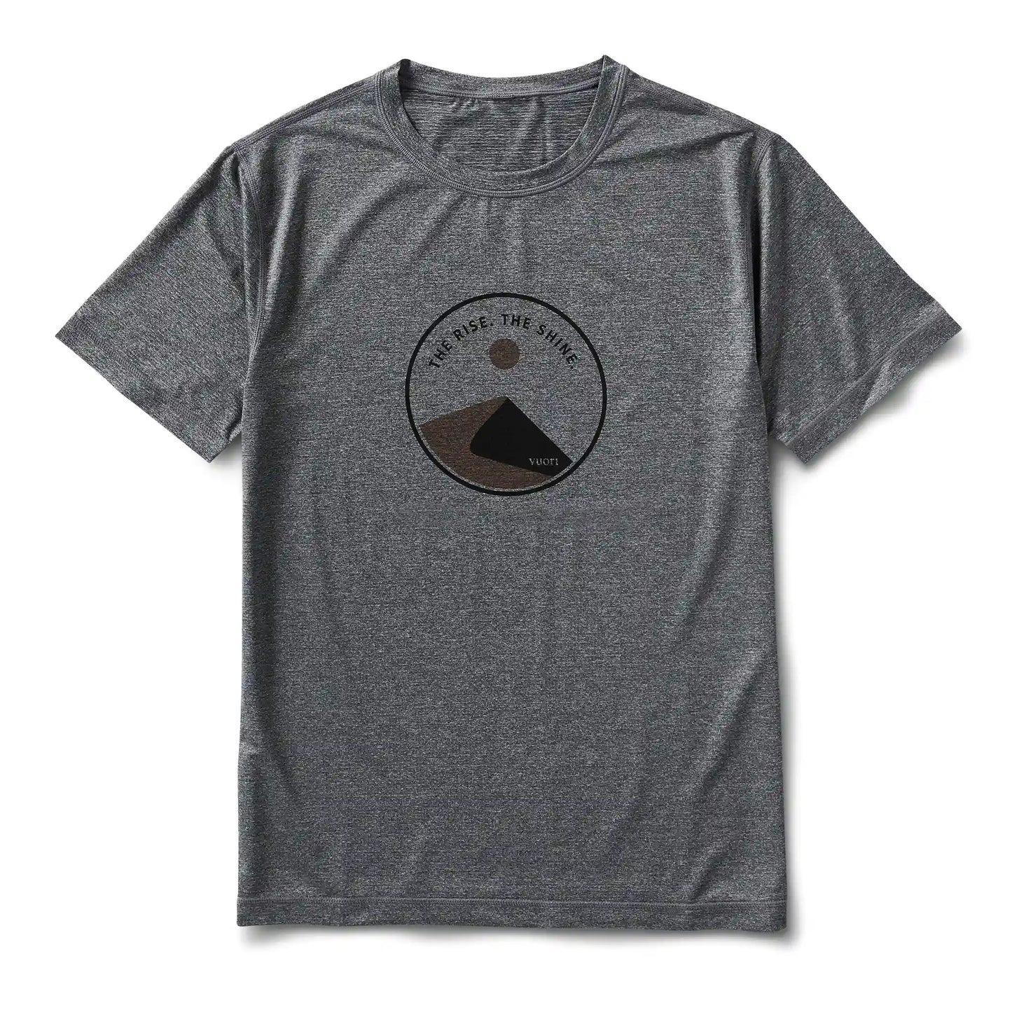 Dunes Tech Tee | Heather Grey