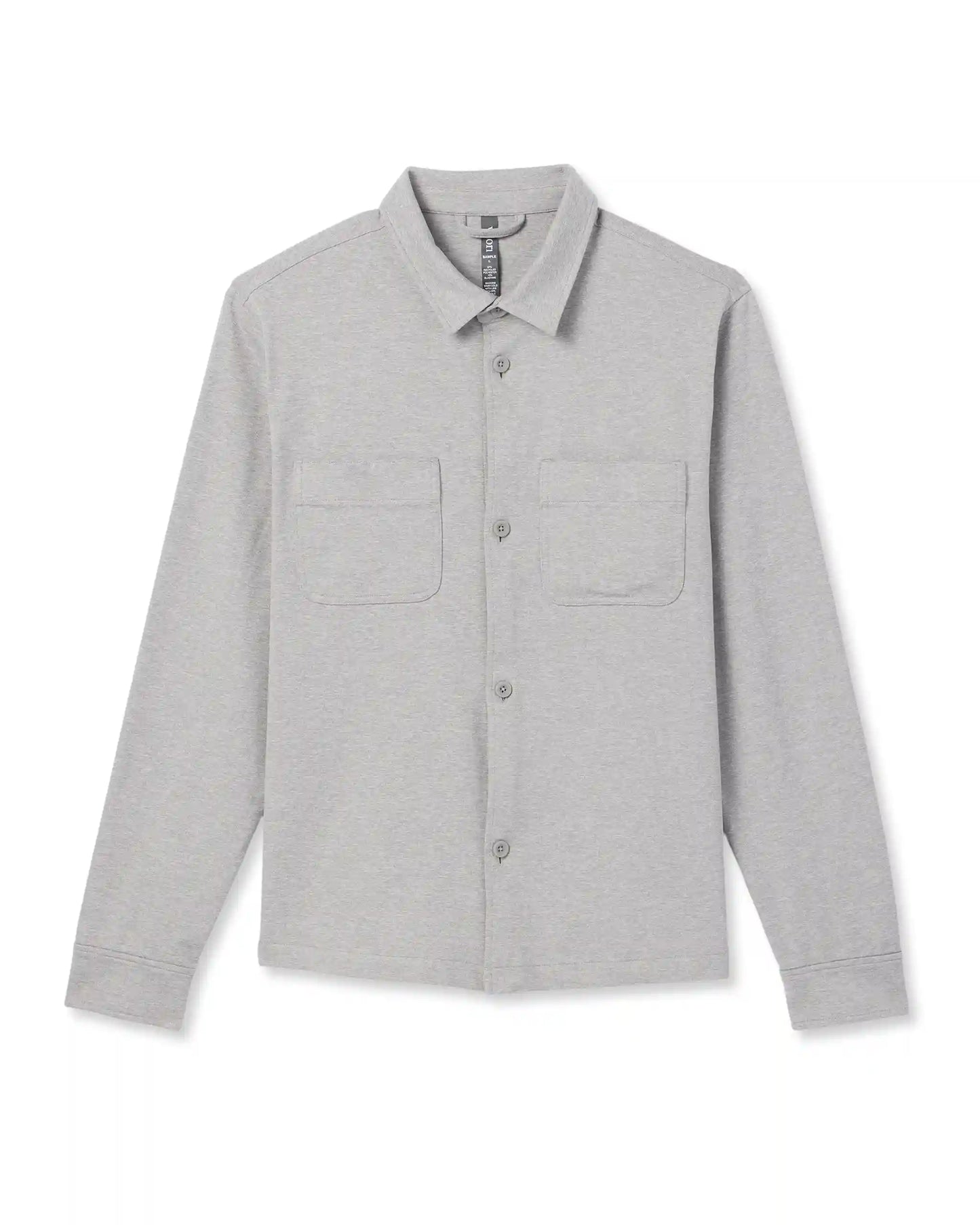 Coronado Shirt Jacket | Light Heather Grey