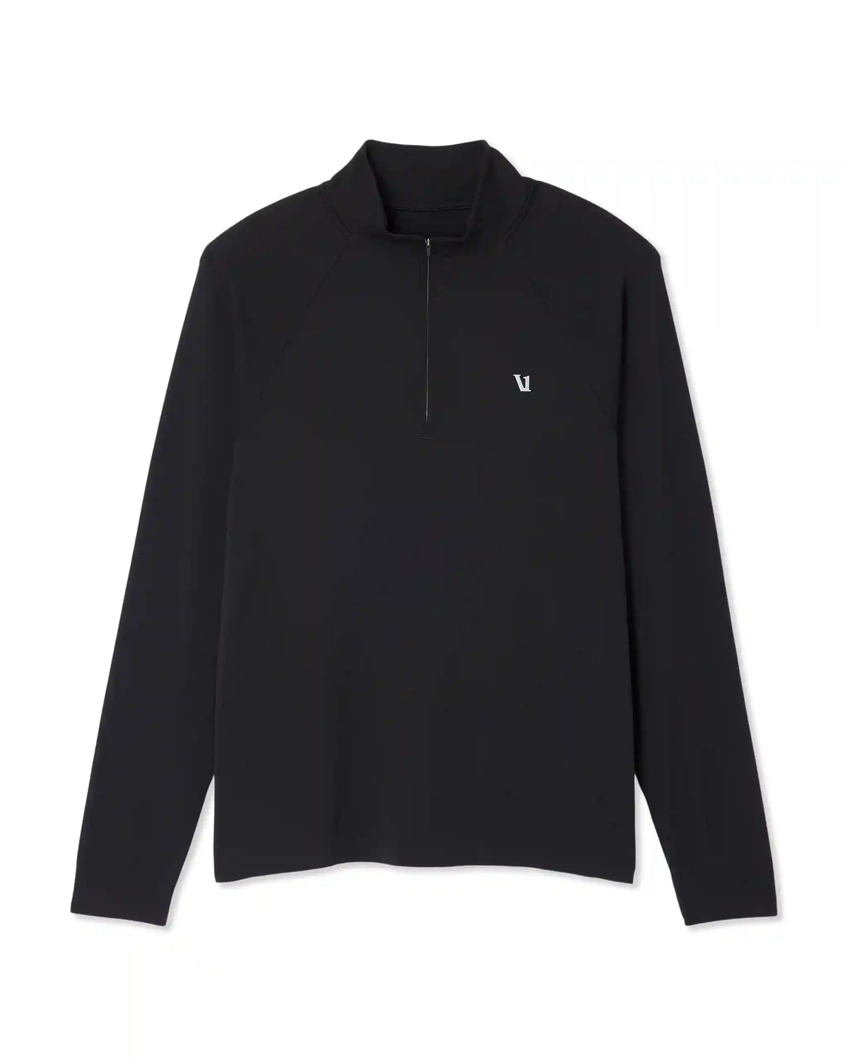 Clearview Seamless Quarter Zip | Black