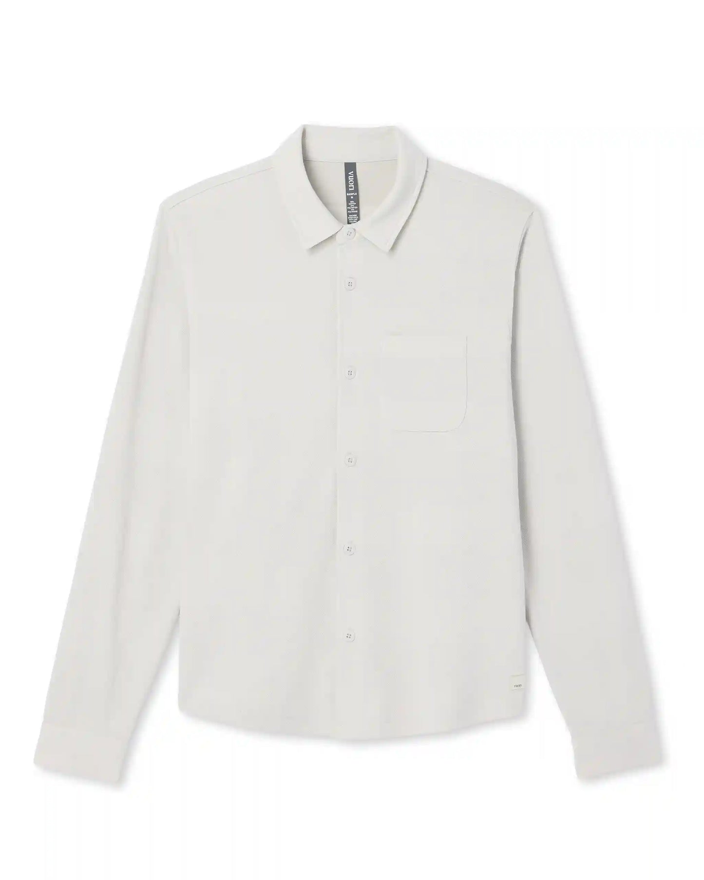 Long Sleeve Jeffreys Button Down Overshirt | Winter Grey Heather