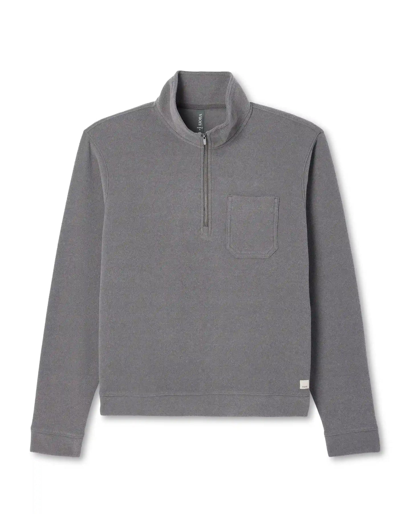 Beach Fleece Half Zip | Pinecone Heather