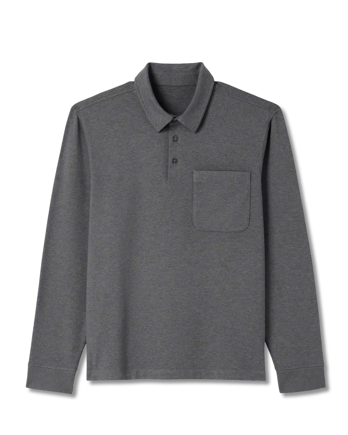 Long Sleeve Coronado Rugby | Charcoal Heather