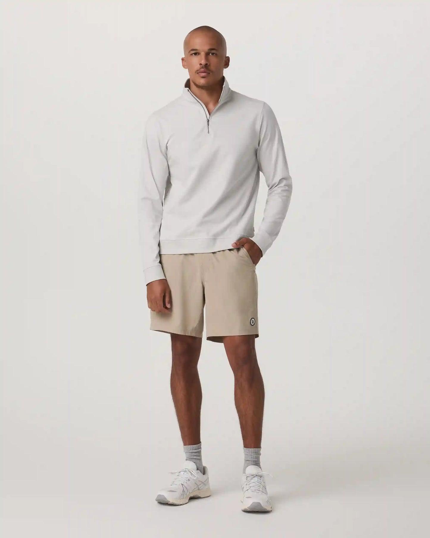 Coronado Half Zip | Salt Heather