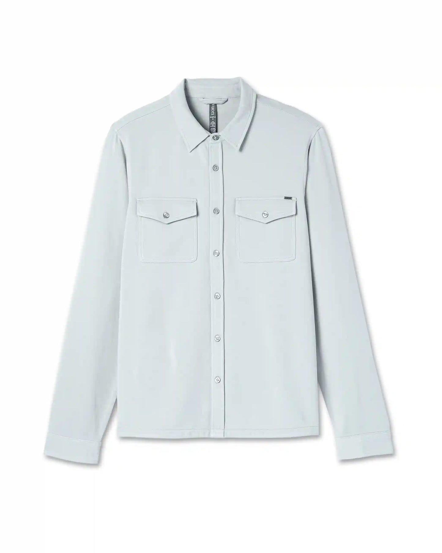 Boulevard Shirt Jacket | Sky Grey