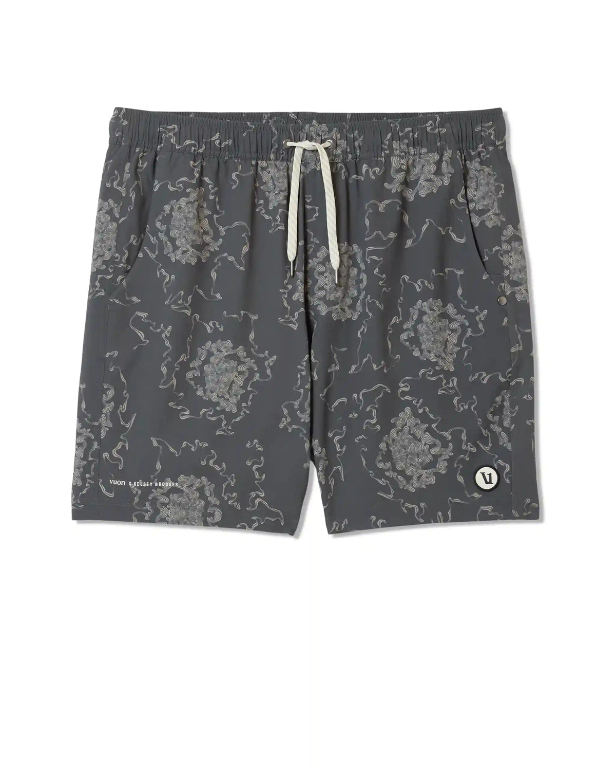 Kore Short Lined 7" Vuori x Kelsey Brookes | Dark Pewter