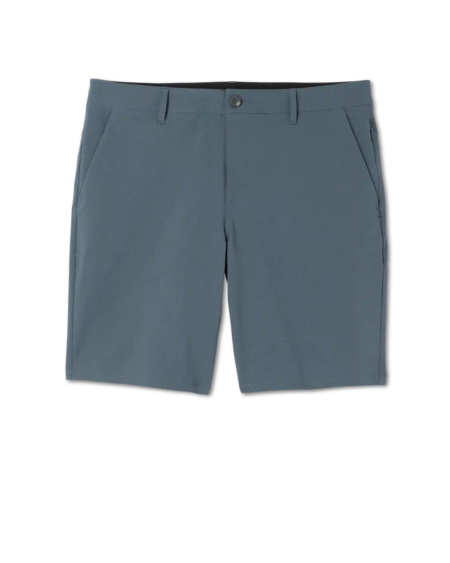 Aim Short 8" | Blue Sea Slub Stripe