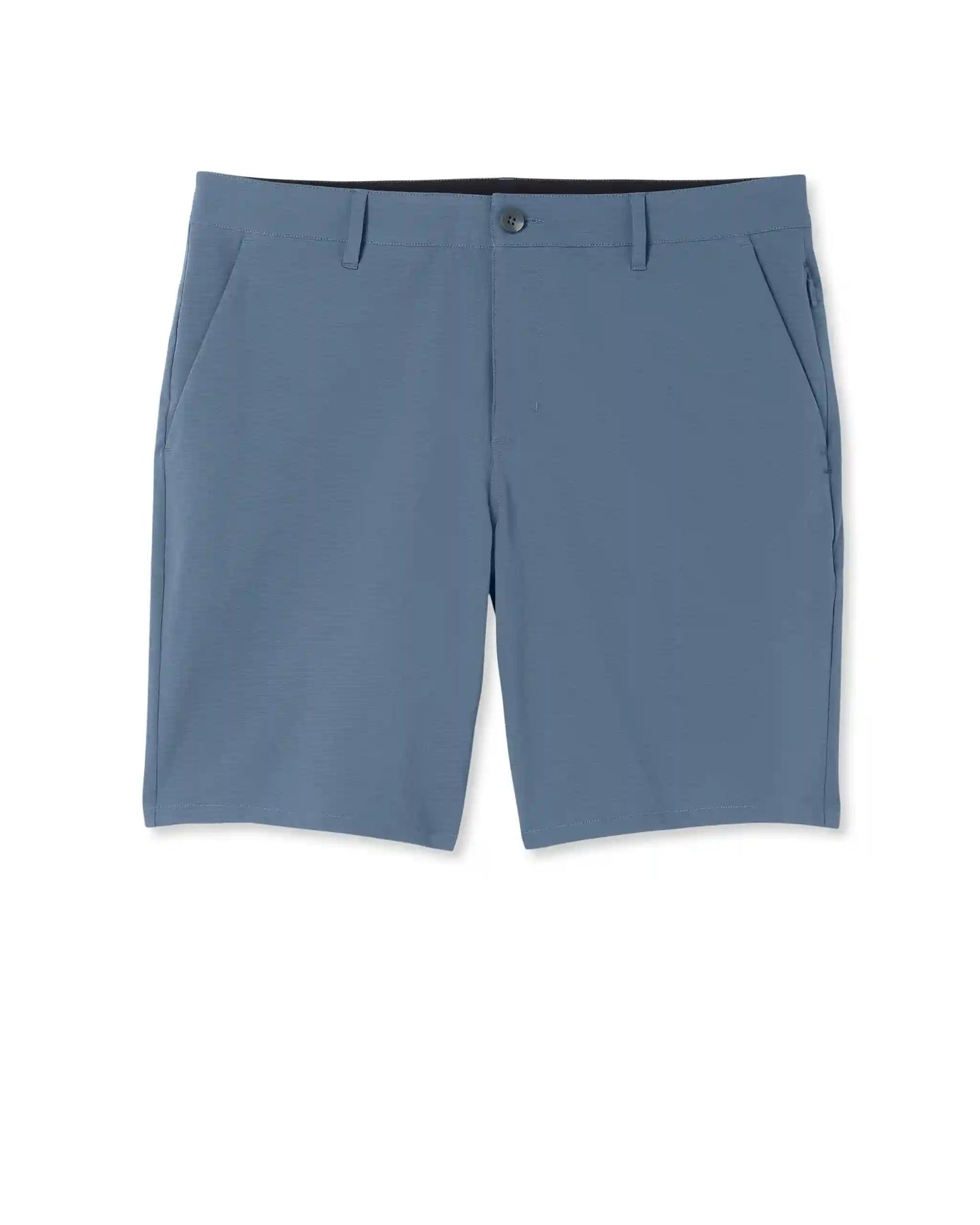 Aim Short 8" | Bay Blue Linen Texture