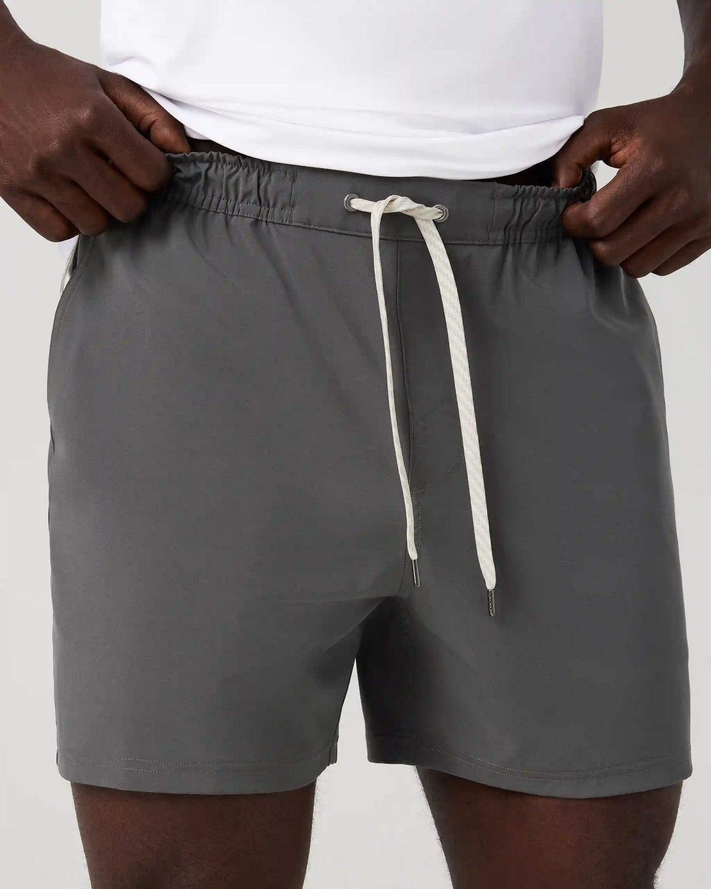 Banks Session Short Unlined 5" | Dark Pewter