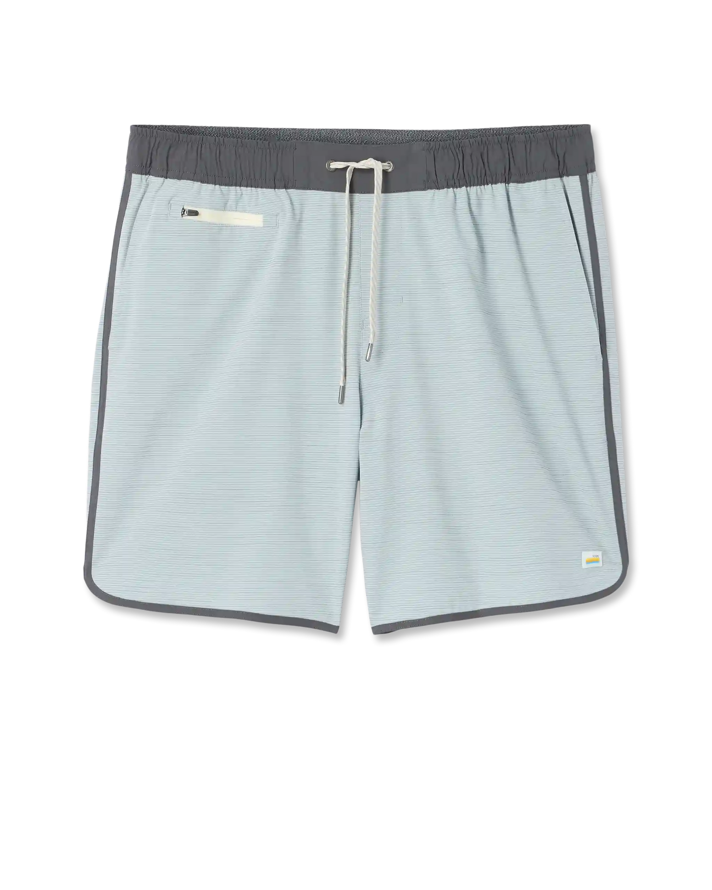 Banks Short Unlined 7" | Blue Haze Slub Stripe