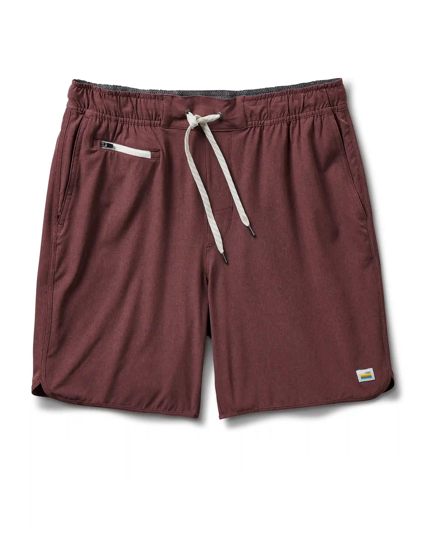 Banks Short Unlined 7" | Chestnut Linen Texture