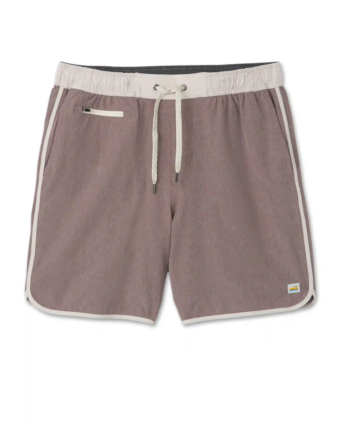 Banks Short Unlined 7" | Hazel Linen Texture