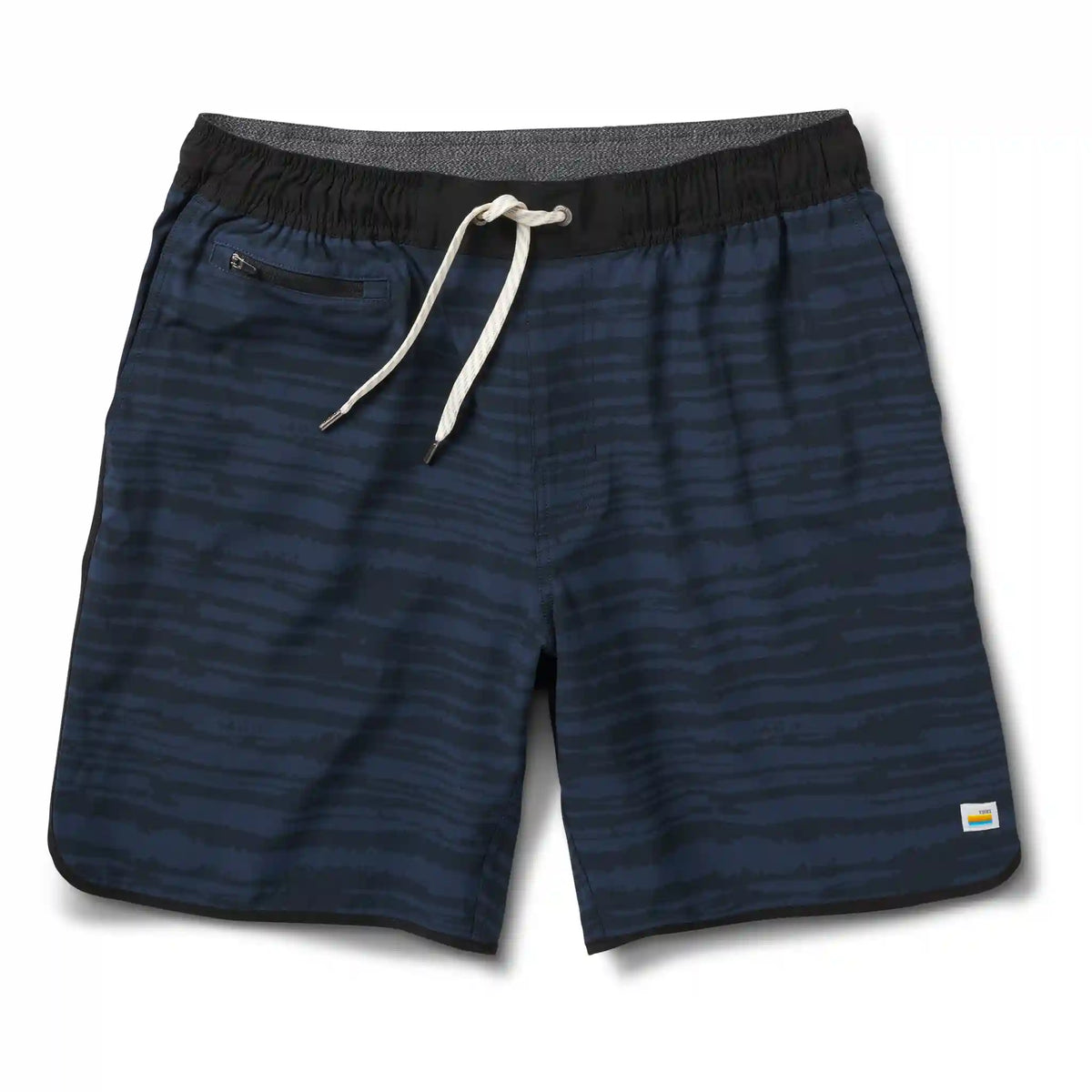 Banks Short Unlined 7" | Ink Tie Dye Stripe