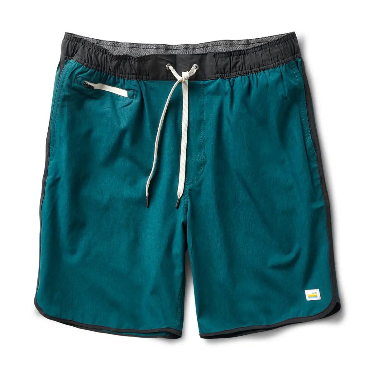 Banks Short Unlined 7" | Palm Linen Texture