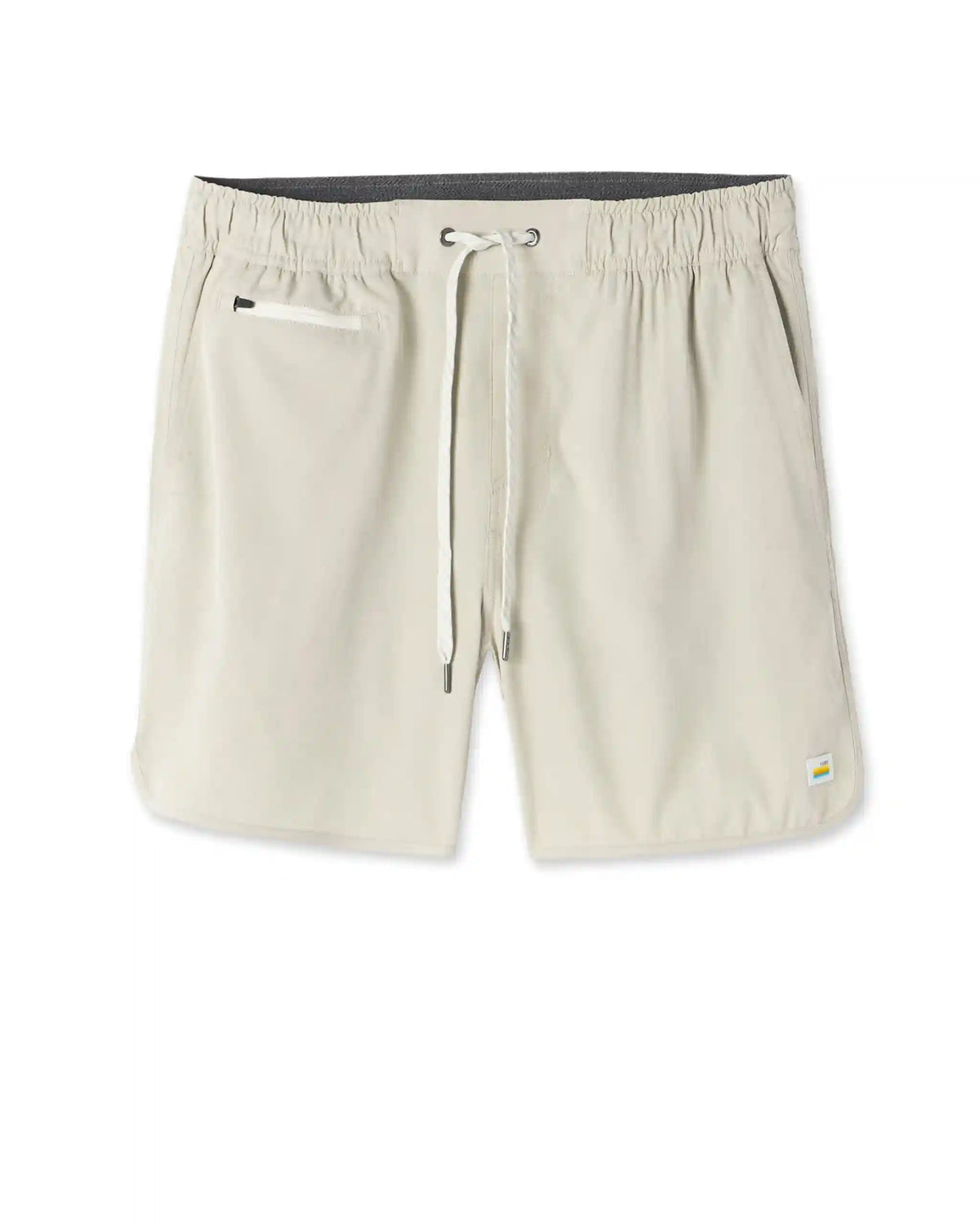 Banks Short Unlined 5" | Cashew Linen Texture
