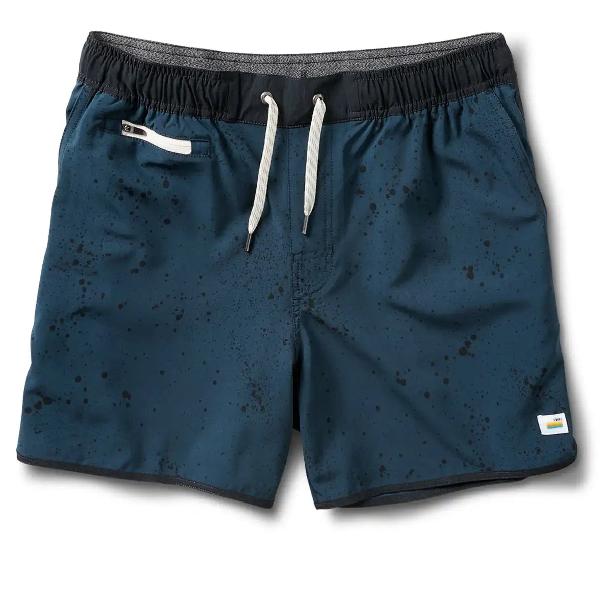 Banks Short Unlined 5" | Indigo Splatter