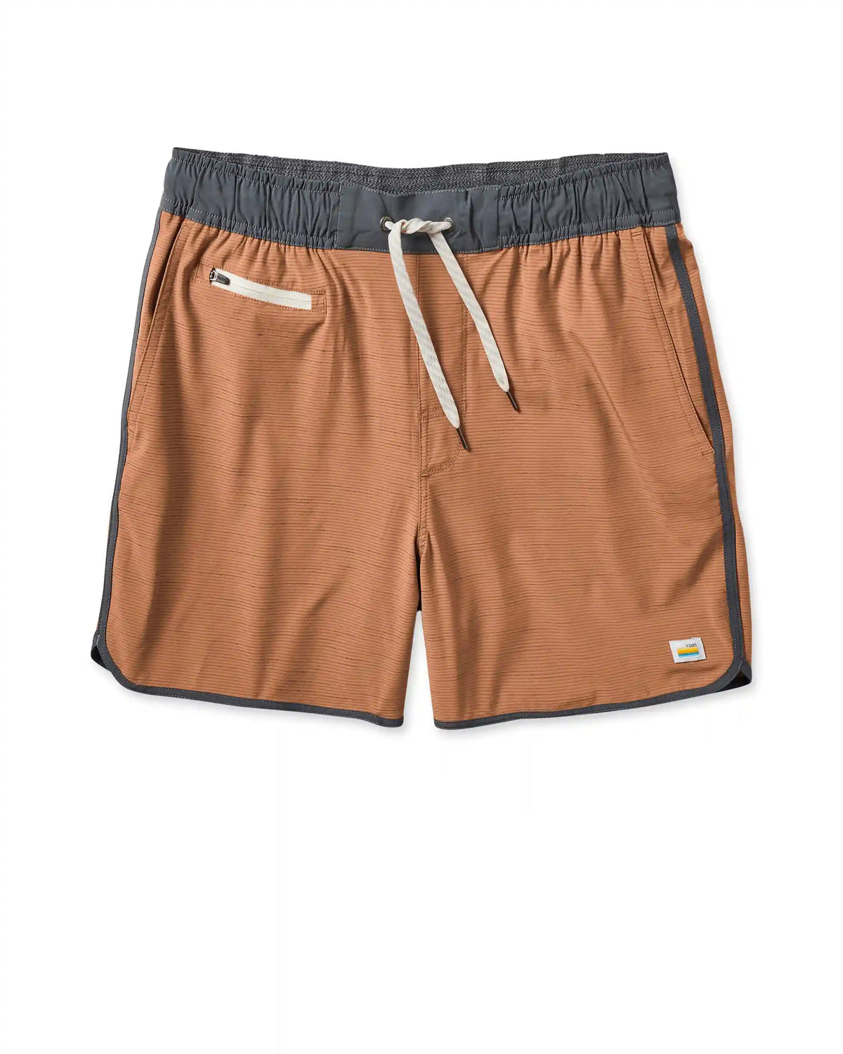 Banks Short Unlined 5" | Palo Santo Slub Stripe
