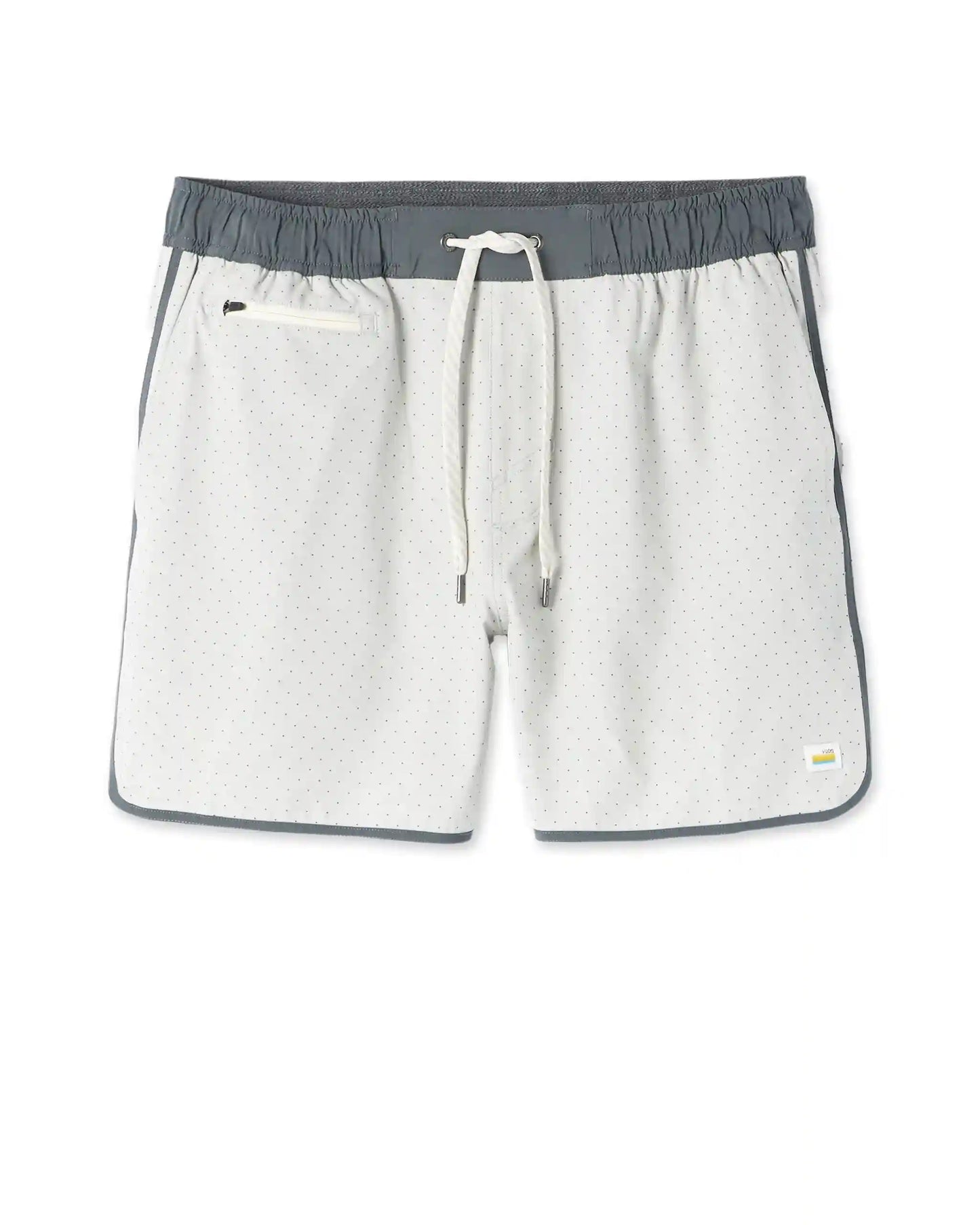 Banks Short Unlined 5" | Sky Grey Micro Dot