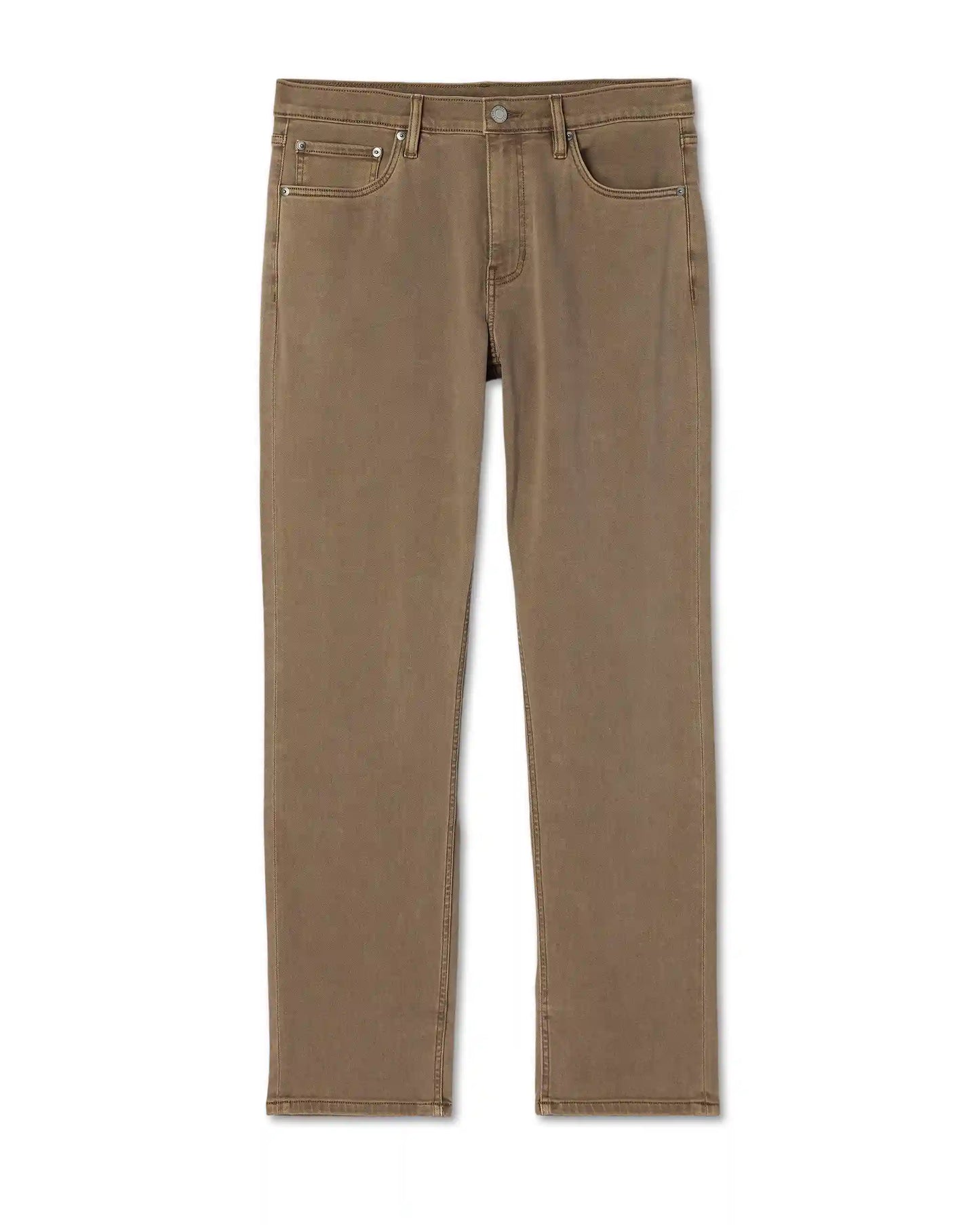 Benton Stretch Twill Pant Athletic Slim Fit 32" | Peppercorn