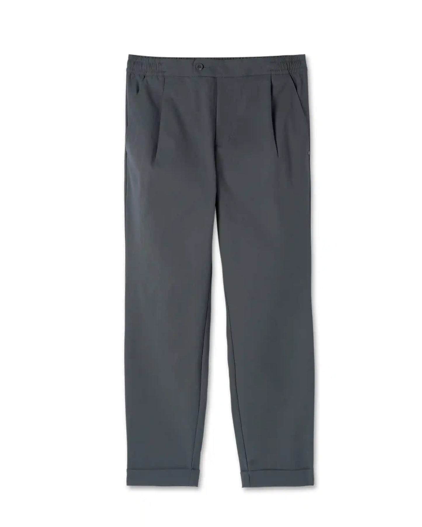 Cascade Elastic Waist Trouser | Shale