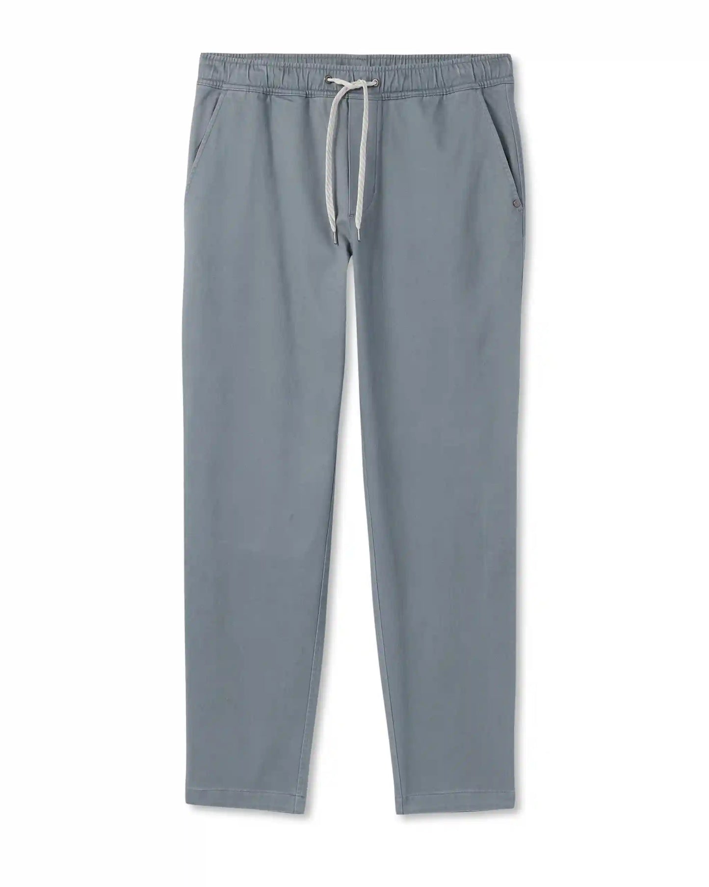 Fletcher Elastic Waist Pant Athletic Slim Fit 30" | Dusty Blue