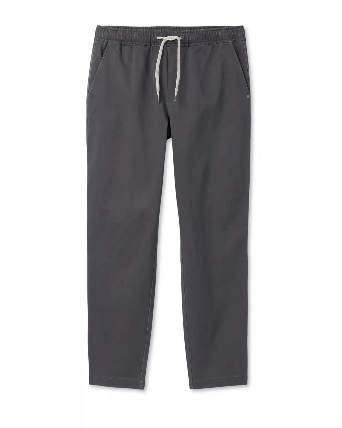 Fletcher Elastic Waist Pant Athletic Slim Fit 30" | Dark Pewter