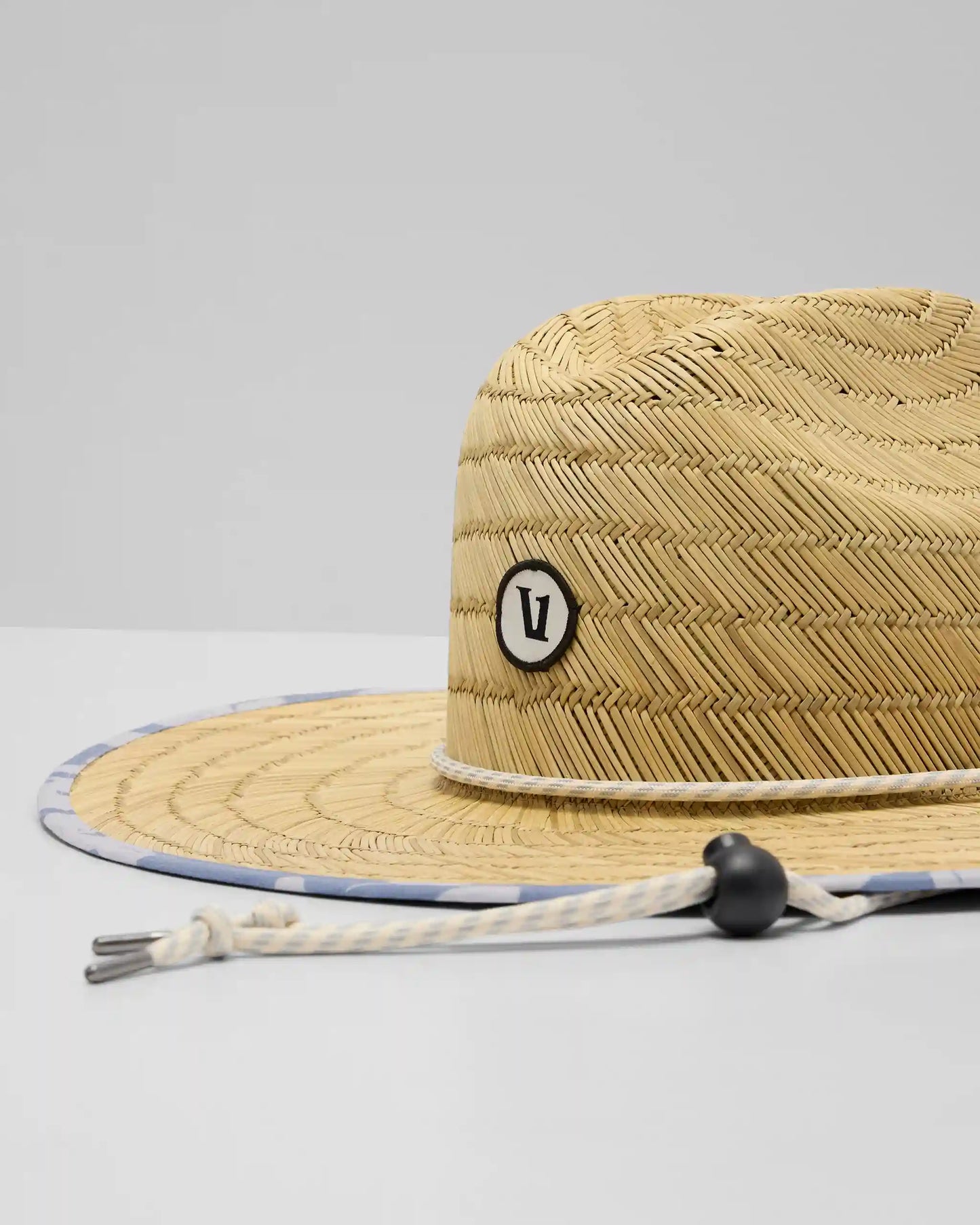 Beacons Lifeguard Hat | Dusty Blue Plumeria