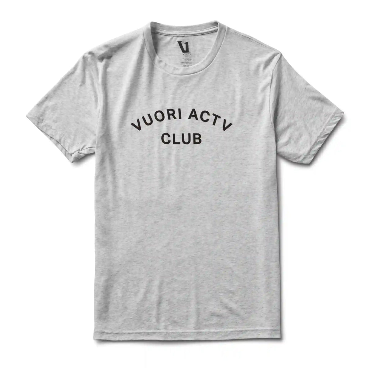 ACTV Club Tee | White Heather