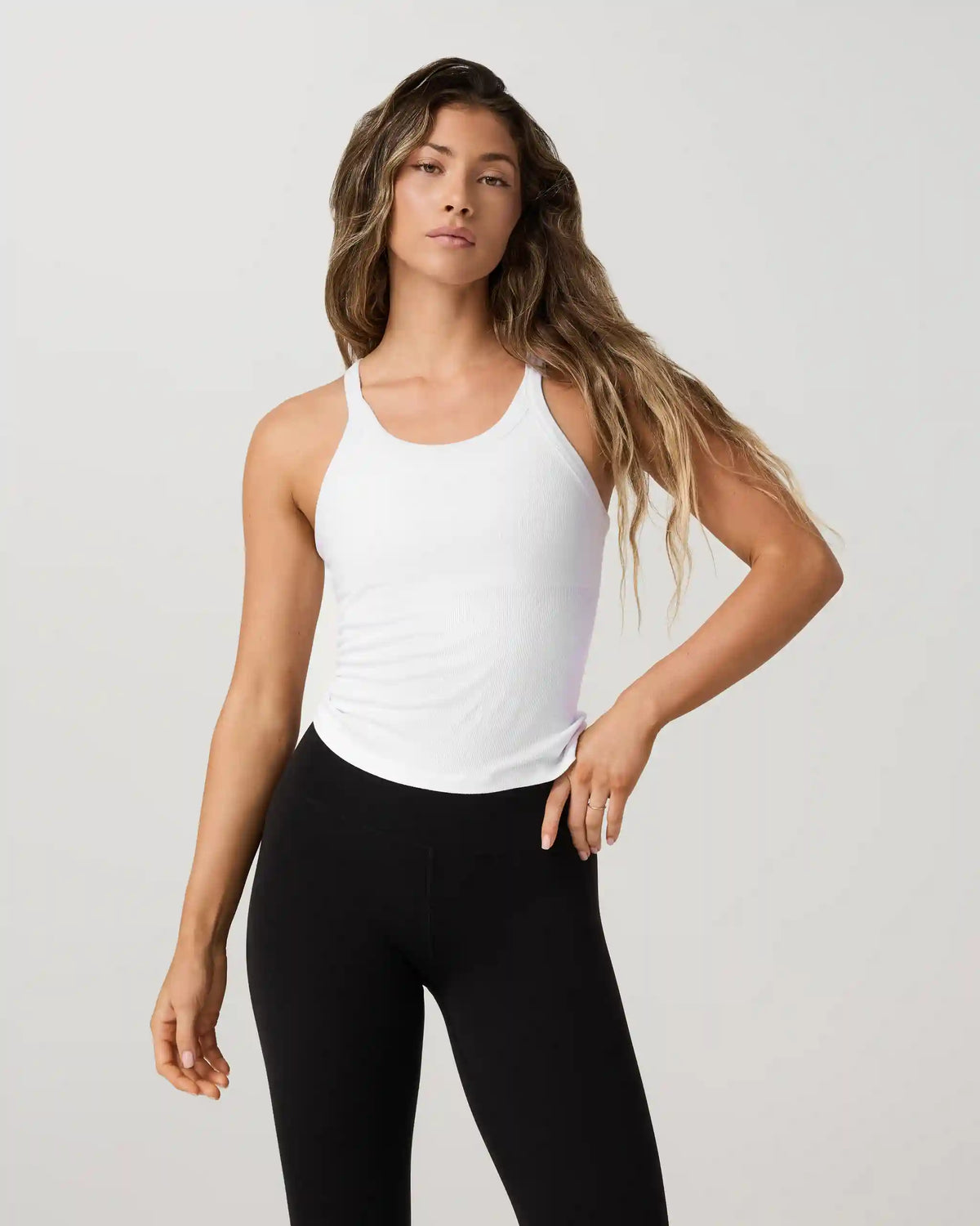 Cove Layering Tank | White