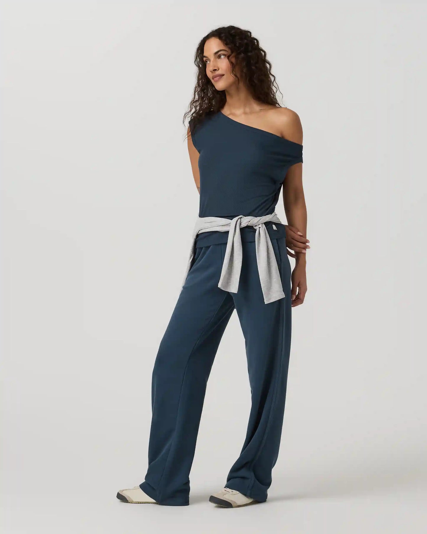 Cove Asymmetric Top | Ocean Blue