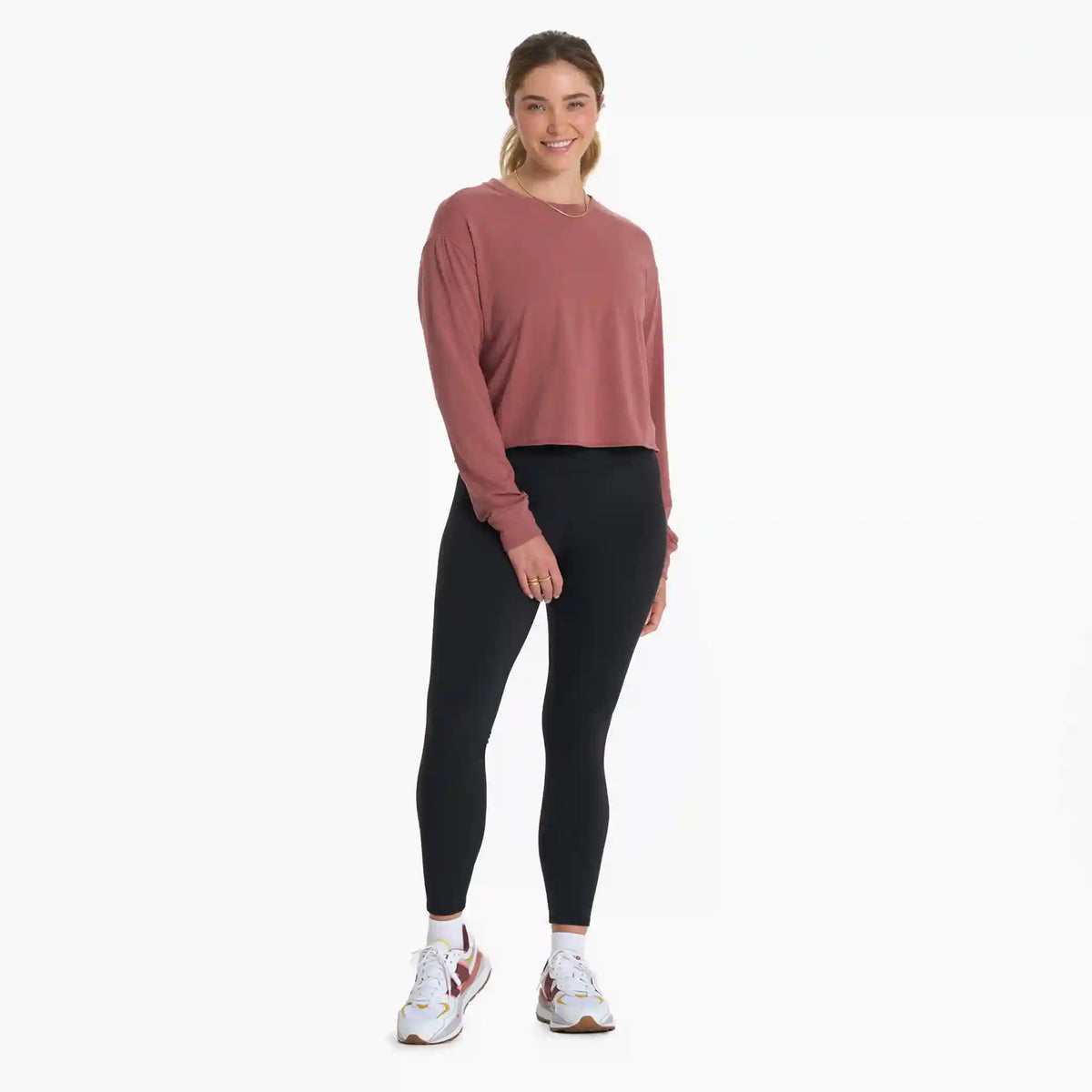 Long-Sleeve Coast Tee | Rosewood