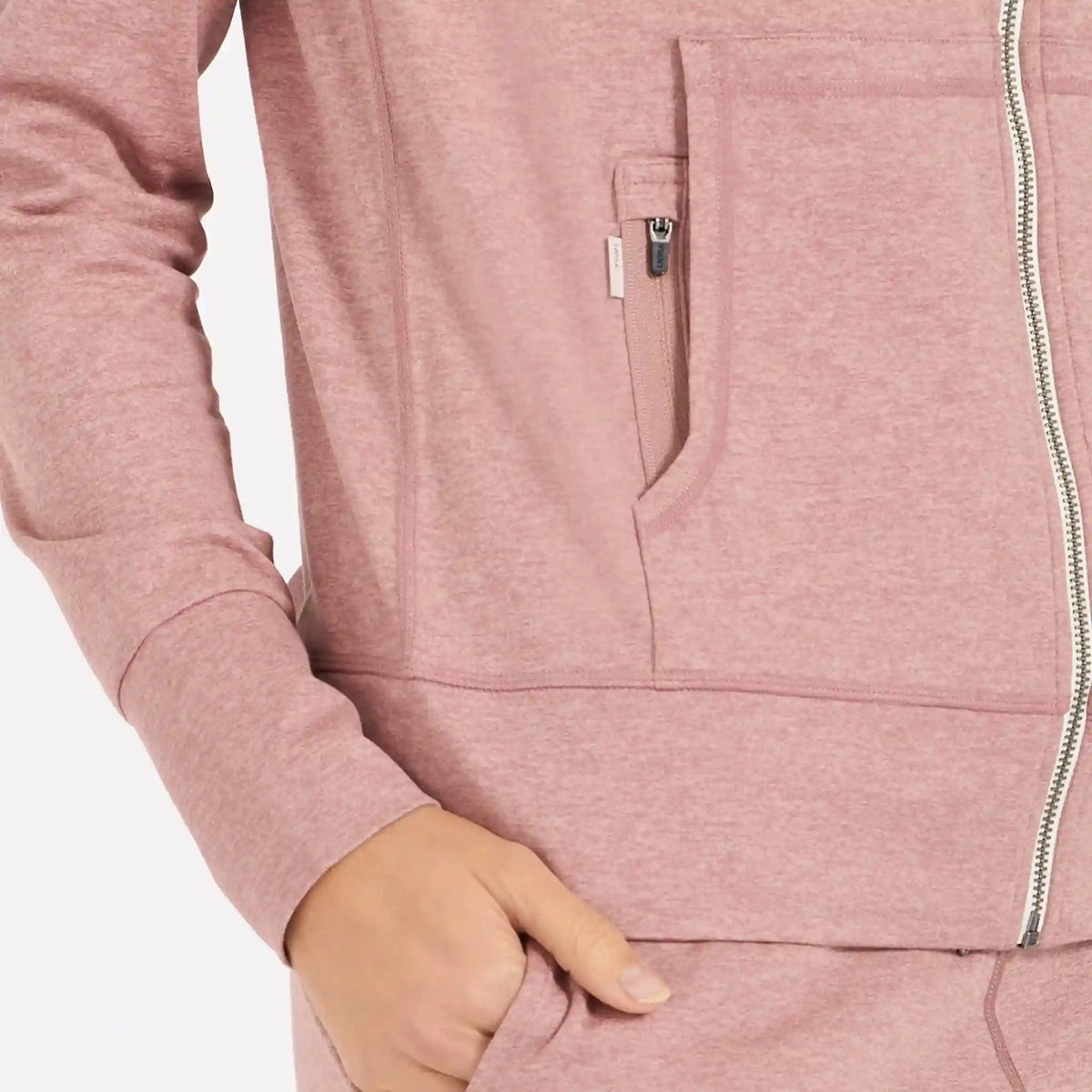 Halo Performance Hoodie | Burnt Clay Heather