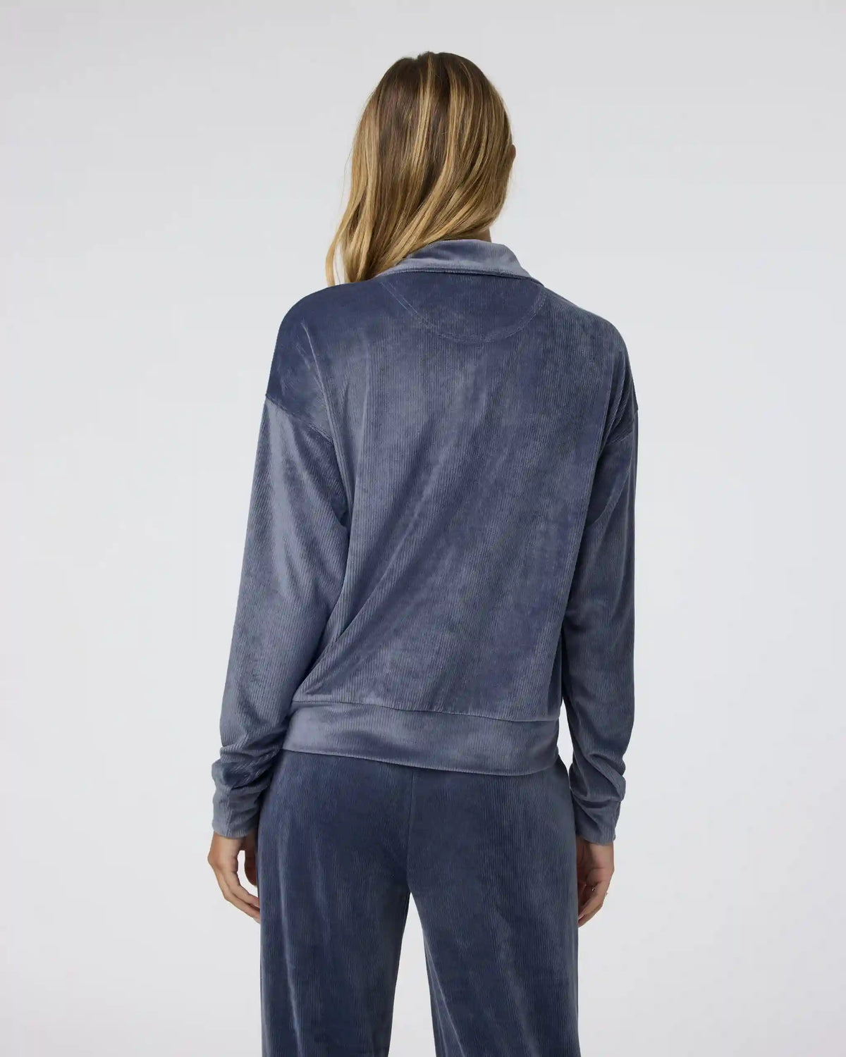 Haven Half Zip | Azure