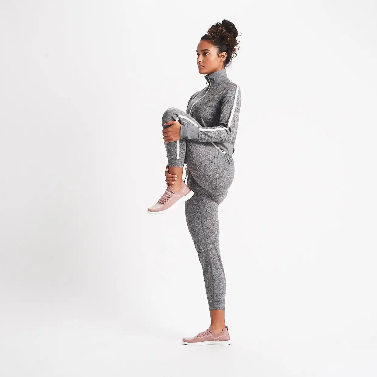Eclipse Track Jacket | Heather Grey