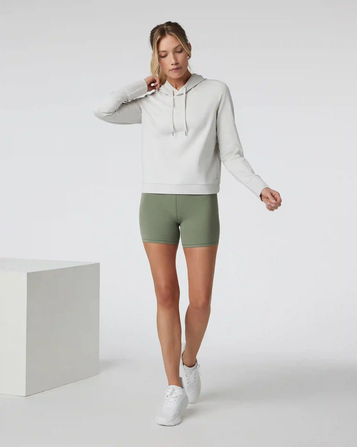 Halo Essential Hoodie | Salt Heather