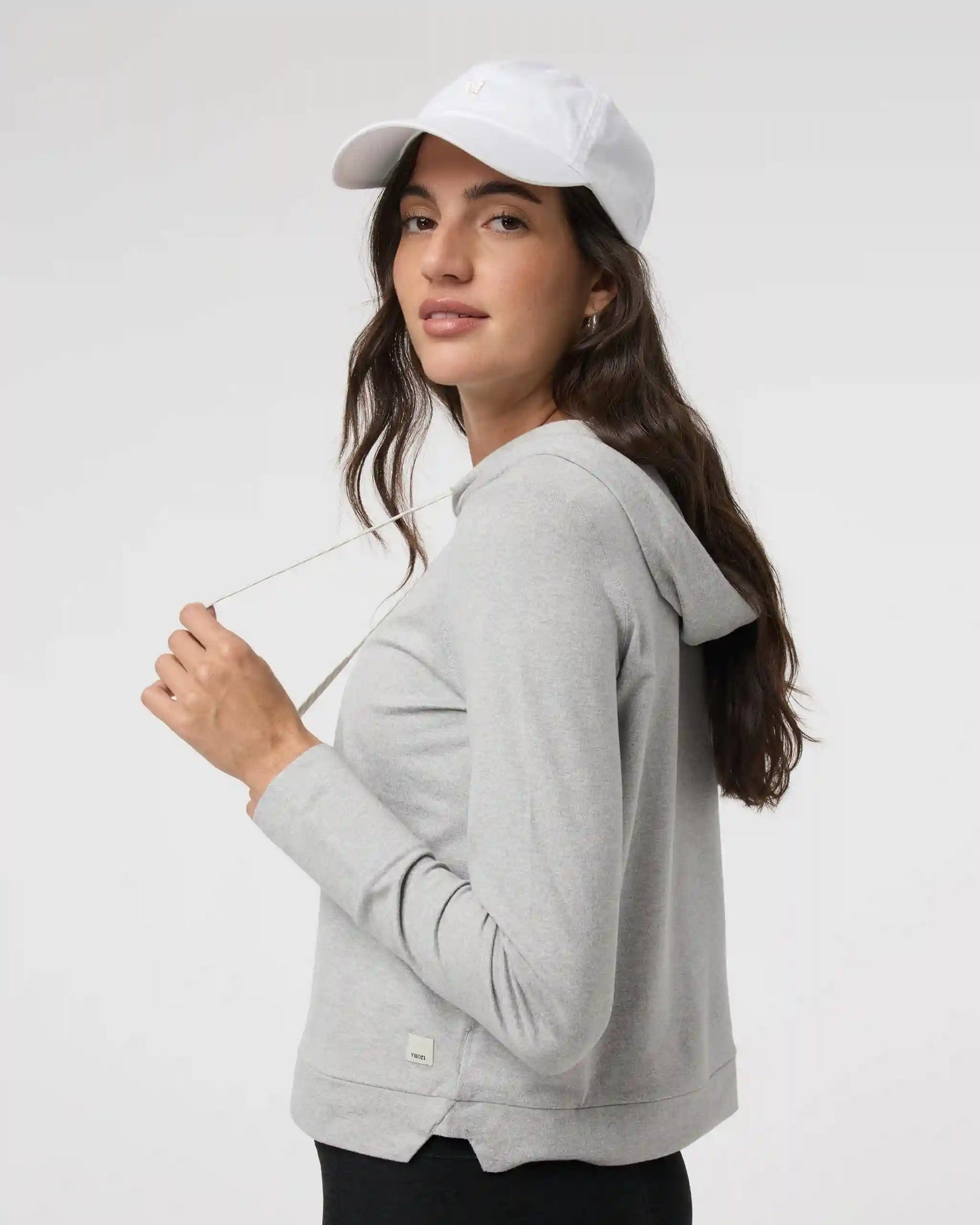 Halo Essential Hoodie | Pale Grey Heather