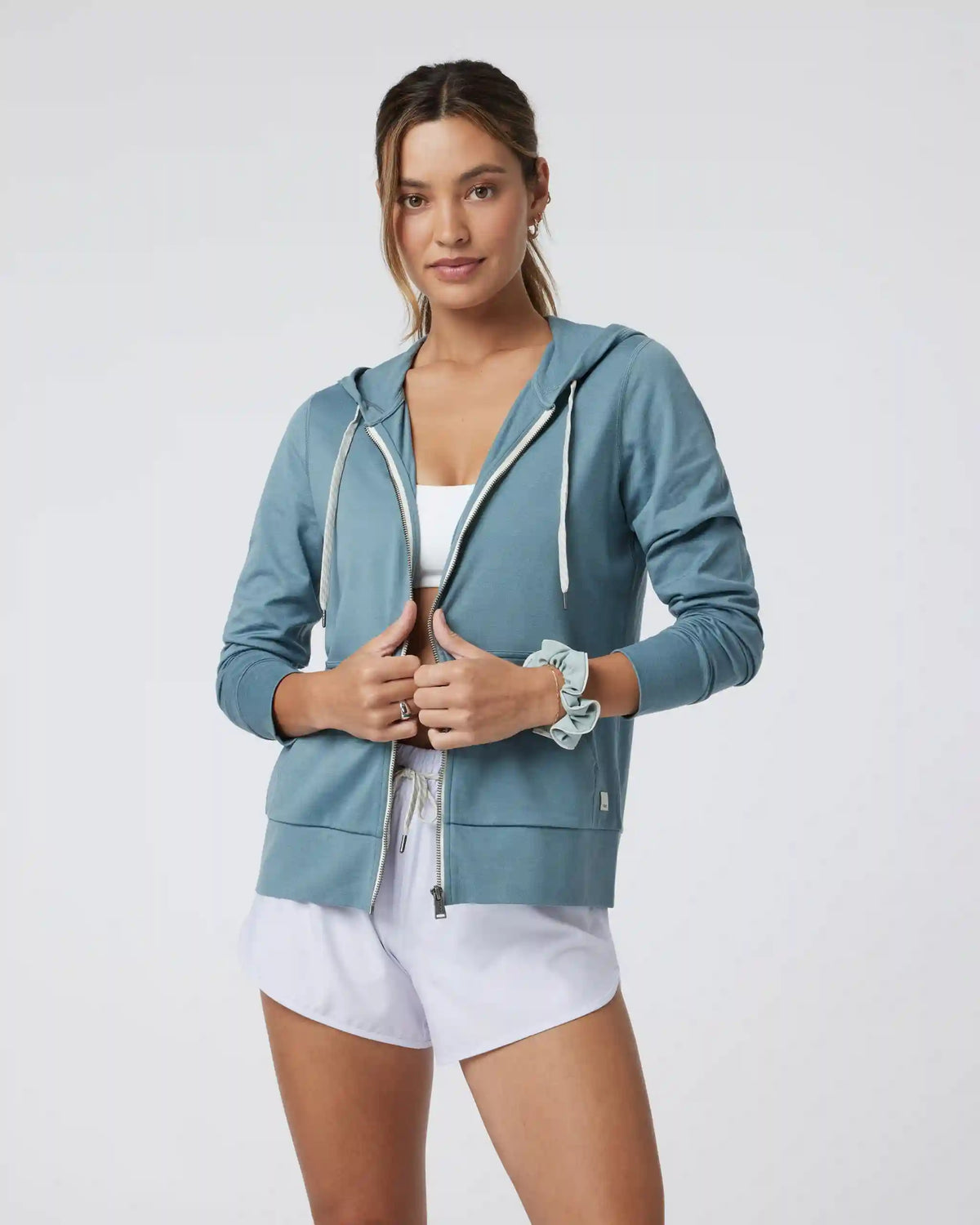 Halo Performance Hoodie 2.0 | Smoke Blue Heather