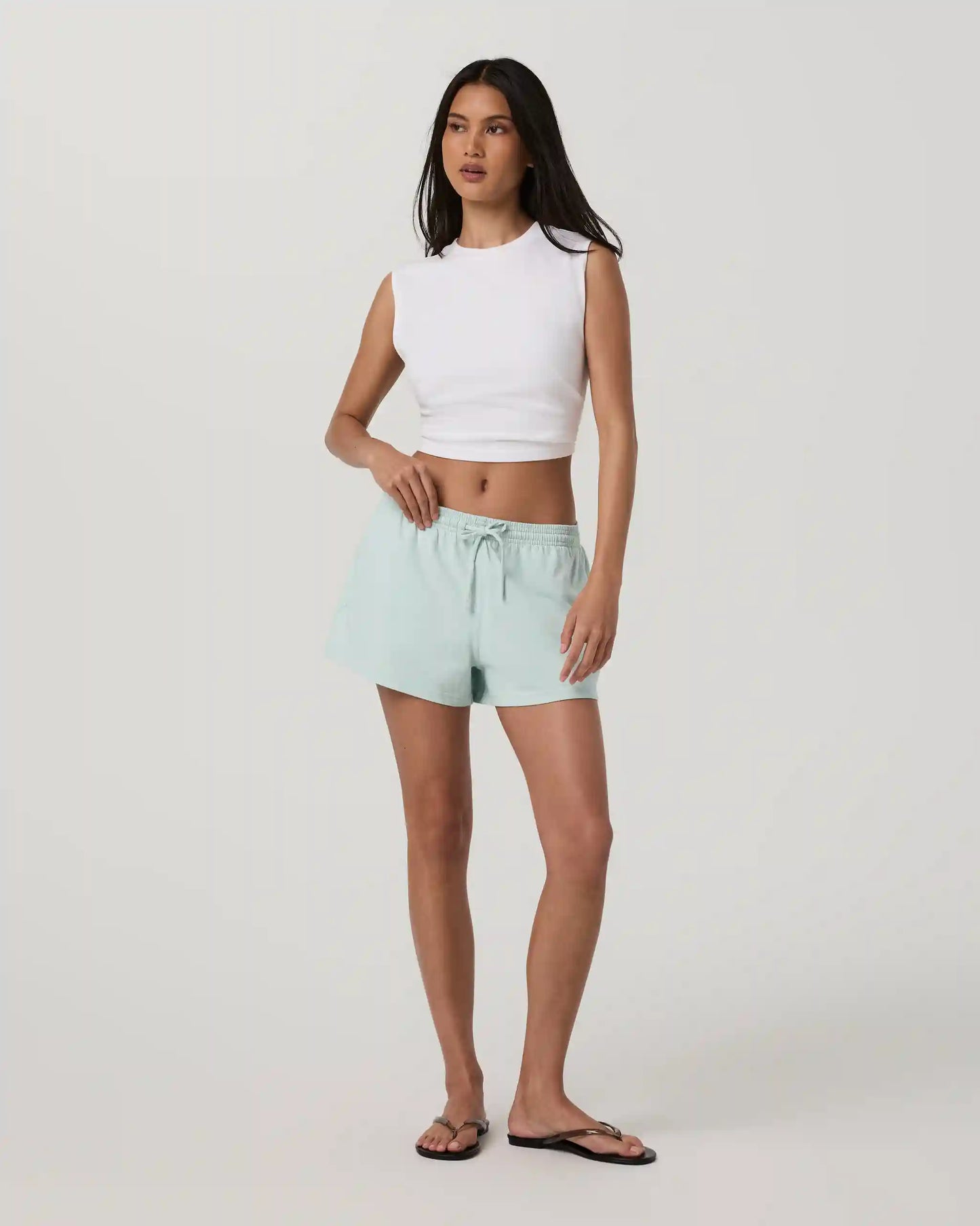 Heavyweight Cotton Easy Short | Seaside