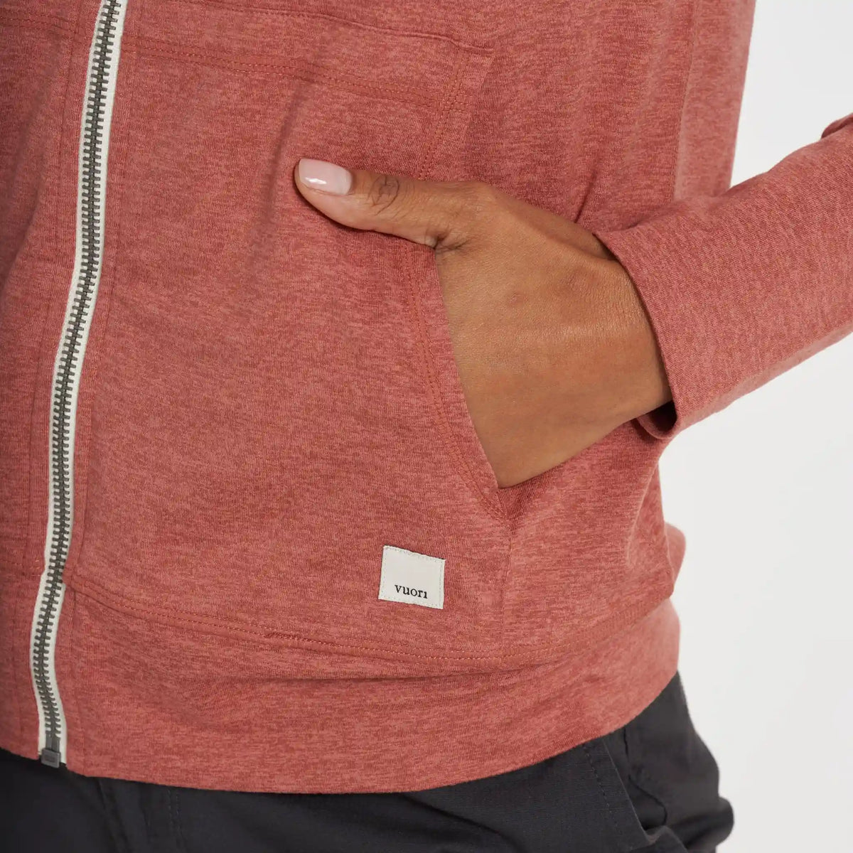 Halo Performance Hoodie | Cinnamon Heather