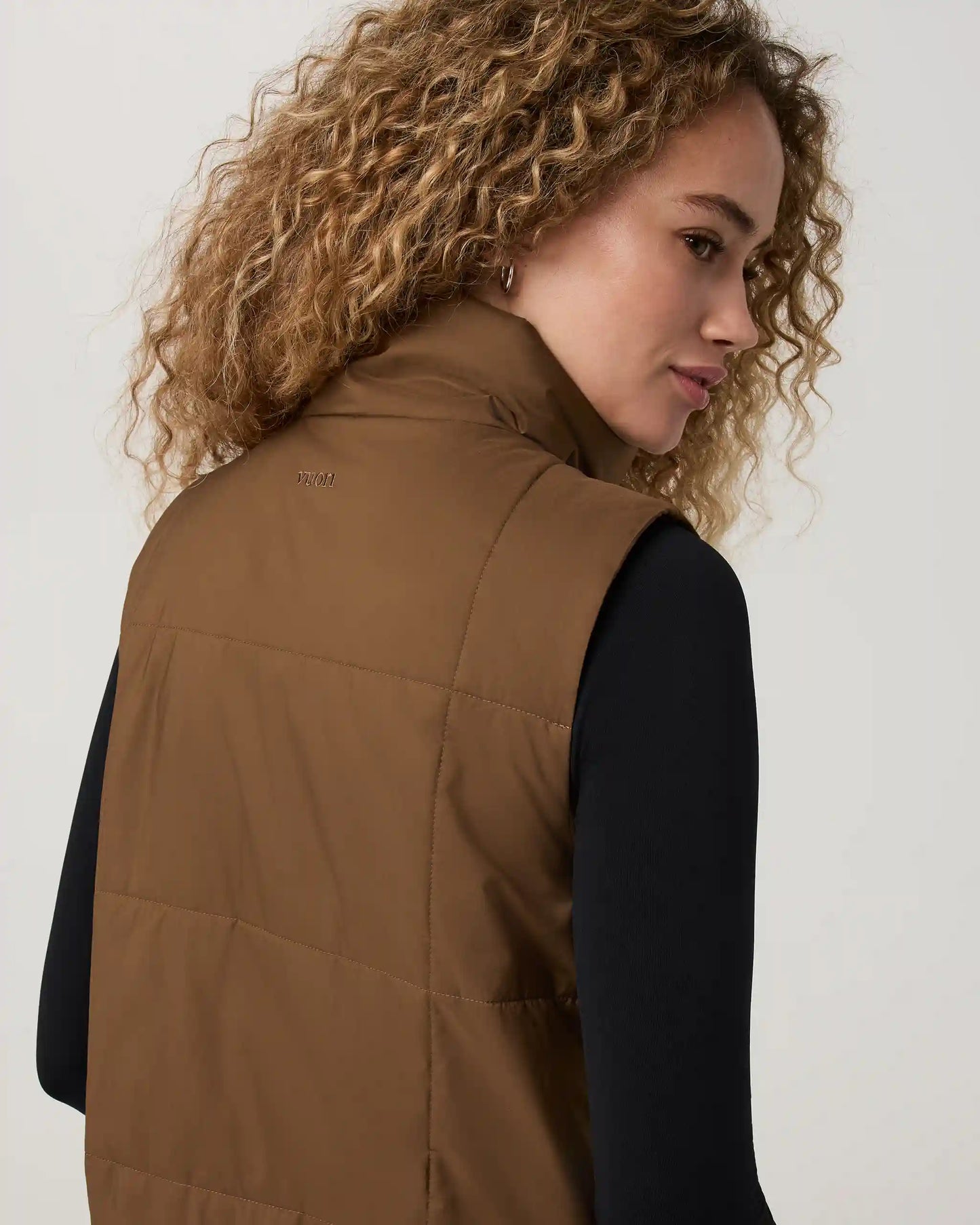 Canyon Insulated Sporty Vest | Bourbon