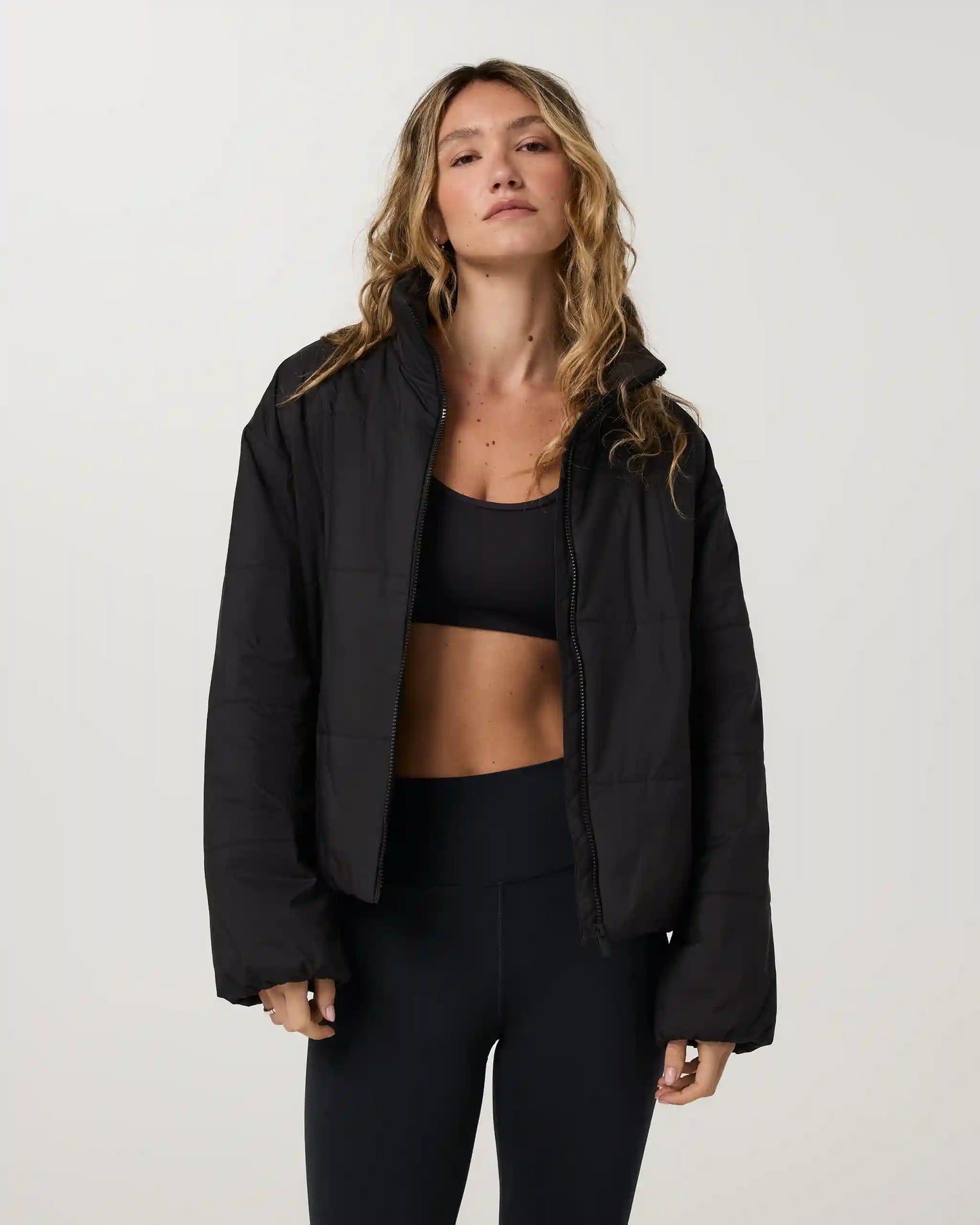 Canyon Insulated Sporty Jacket | Black