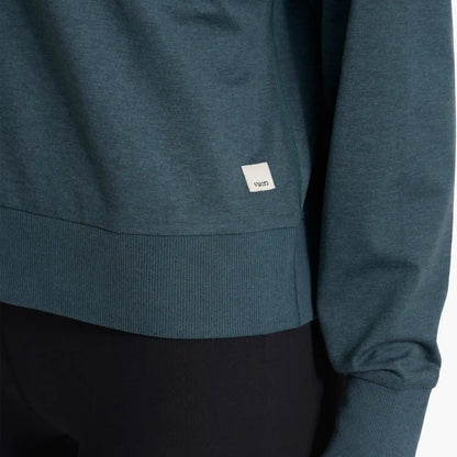 Long-Sleeve Halo Crew | Stone Heather