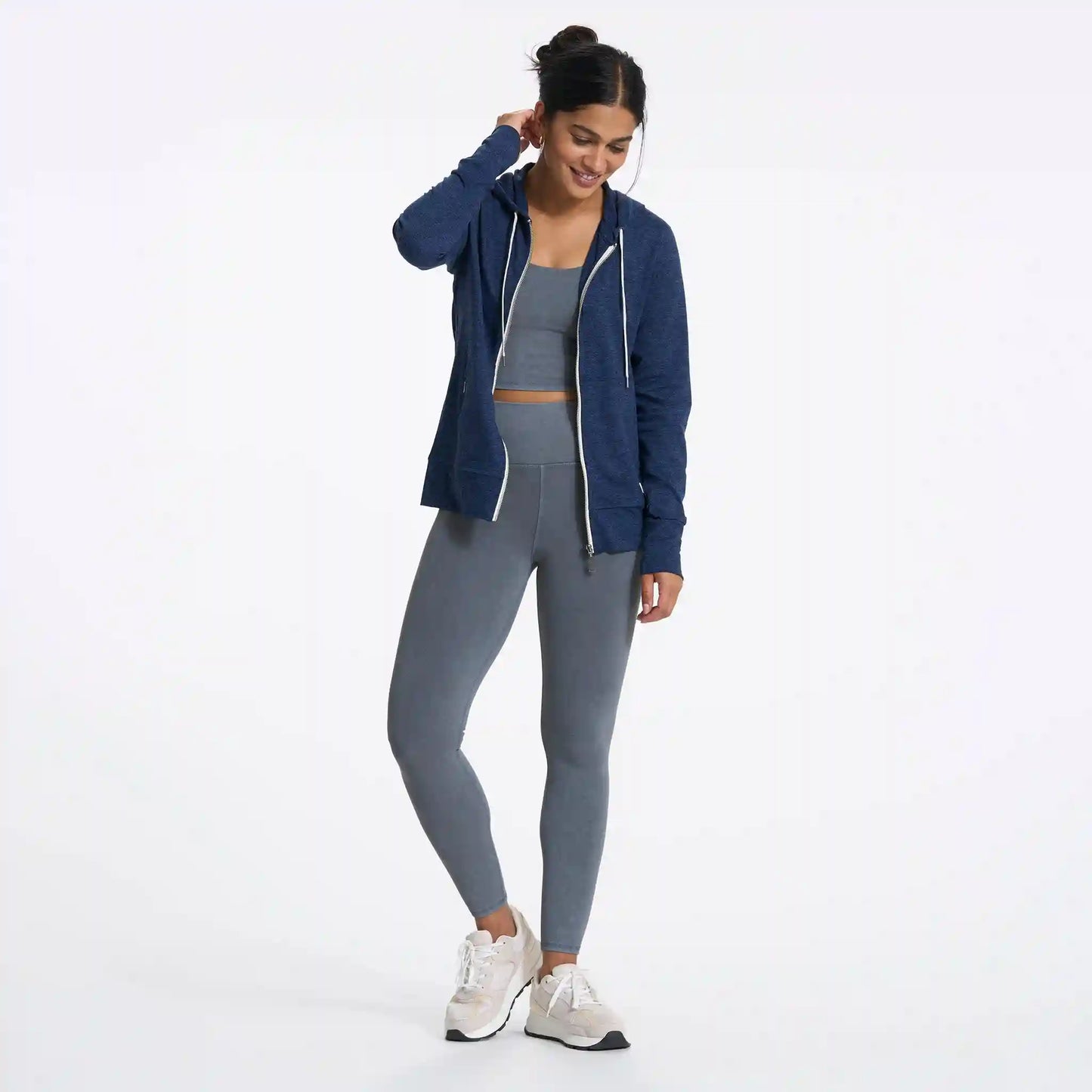 Halo Performance Hoodie | Navy Heather