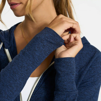 Halo Performance Hoodie | Navy Heather