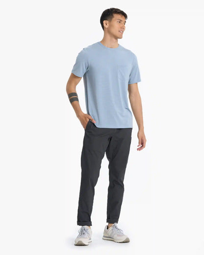 Linear Tech Tee | Light Cloud