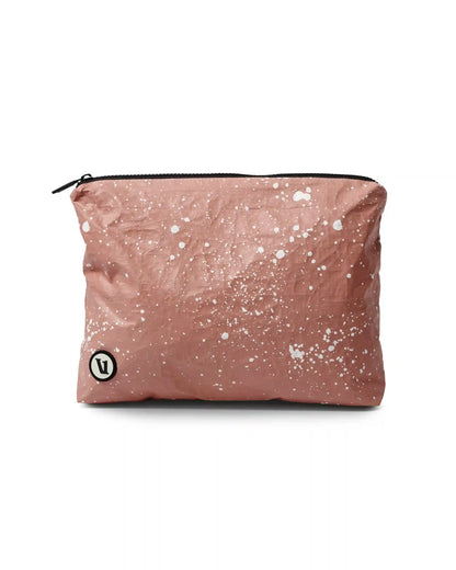 ALOHA-Mid Pouch | Burnt Clay Splatter