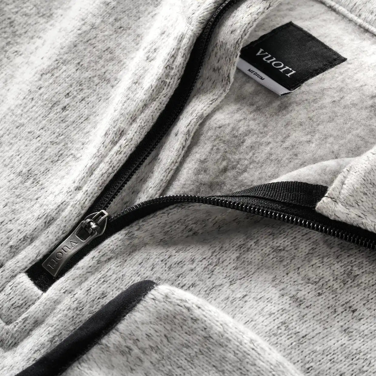 Durango Half Zip | Heather Grey